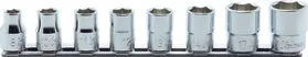 RS3405M/8 | 8 Piece 3/8 Sq. Dr. 12 Point, Metric, Chrome Socket Set image 1