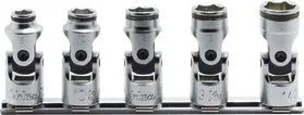 RS3441M/5 | 3/8 Sq. Dr. Universal NUT GRIP Socket set, 8mm-14mm - 5 pieces image 1