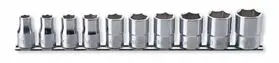 RS4405A/10 | 10 Piece 1/2 Sq. Dr. 12 Point, SAE, Chrome Socket Set image 1