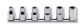 RS4425/6-N | 1/2 Sq. Dr. Socket Low Profile TORX 6 piece set E10N-E20N image 1