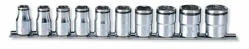 RS4450M/10 | 1/2 Sq. Dr. Socket set 10-22mm Nut Grip 300mm 10 pieces image 1