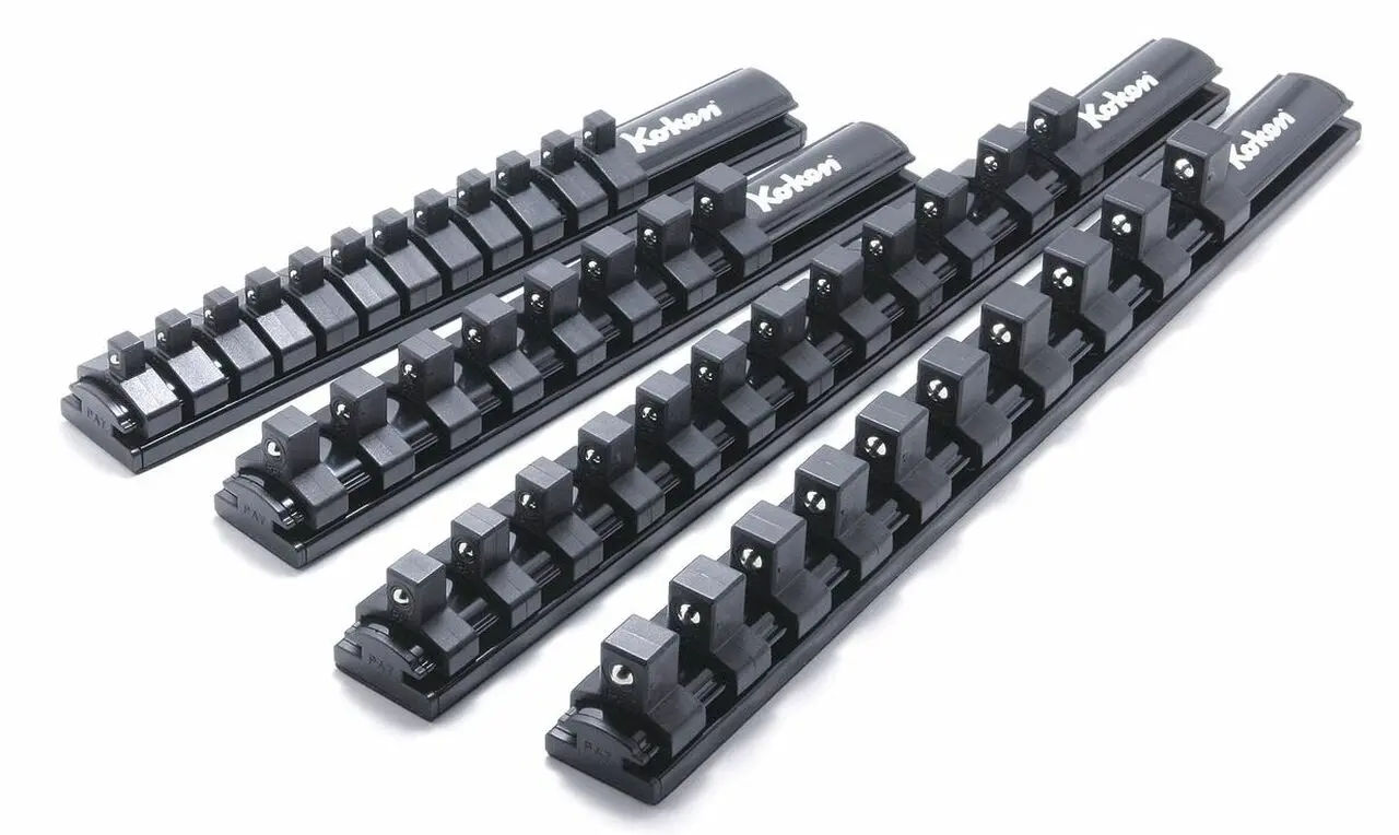 RSAL200-1/4X12 | Magnetic Aluminum Rail 1/4 Plastic Clip x 12 pieces 200mm image 1