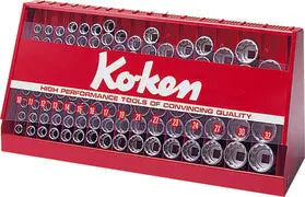 S3240M-00 | 3/8 Sq. Dr. 177 Piece 6-Point Metric Socket set 6-23mm in Display Stand image 1