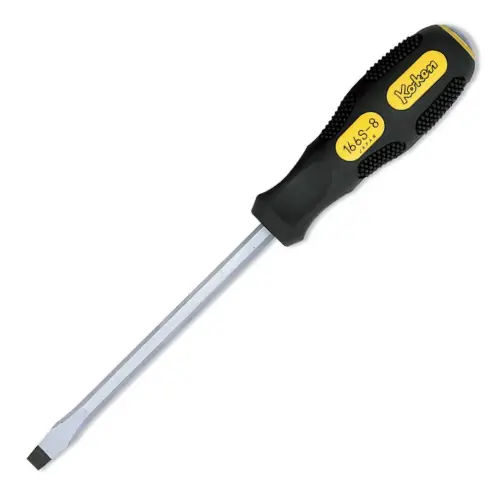 166S-6 | Slotted Blade Through type Screwdriver 6mm Length 210mm image 1
