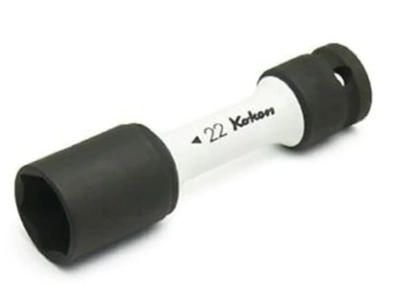 14145PM.110-22 | 1/2 Sq. Dr. Wheel Nut Socket 22mm Extra Thin walled Length 110mm Color coded Protector image 1