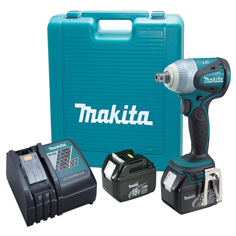 BTW251 | 18V LXT Lithium-Ion Cordless 1/2'' Sq. Drive Impact Wrench Kit, var. spd., rev., L.E.D. Light, case image 1