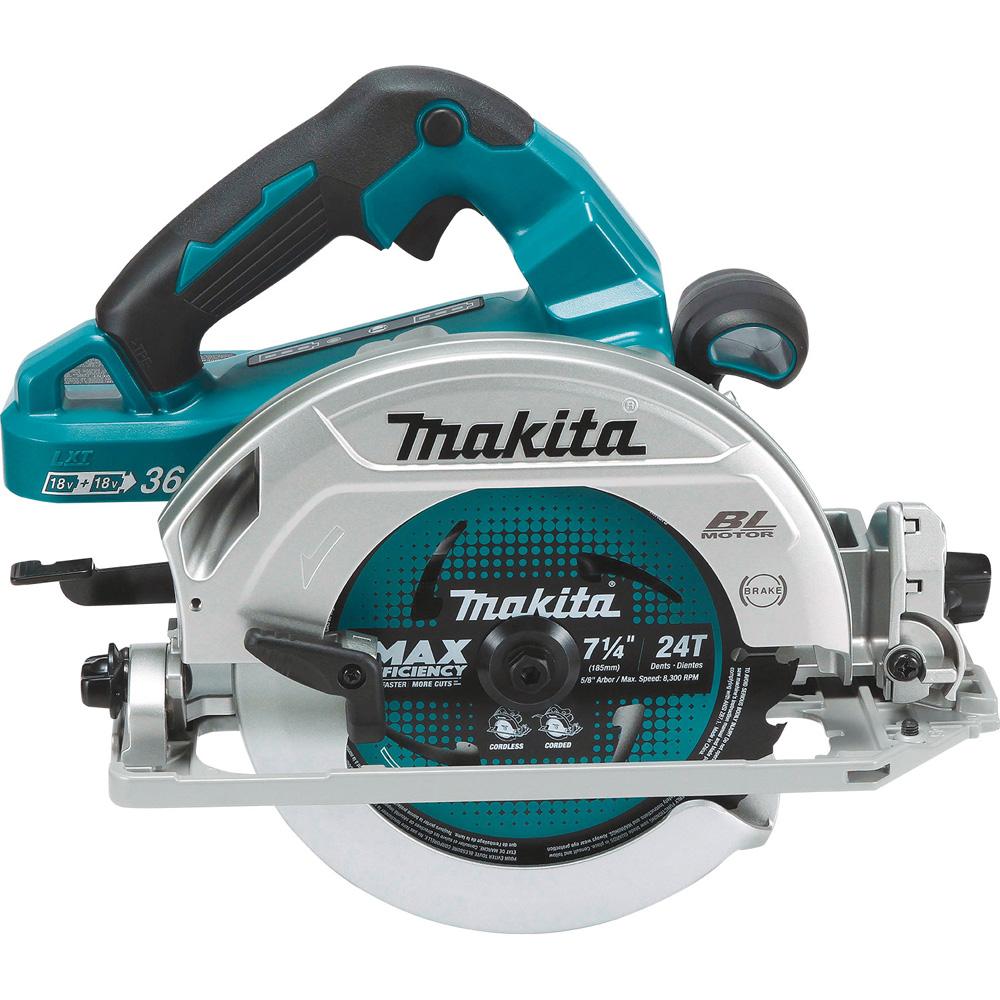 XSH08Z | 36V Brushless 7-1/4'' Circular Saw with Guide Rail Compatible Base, Tool Only image 1