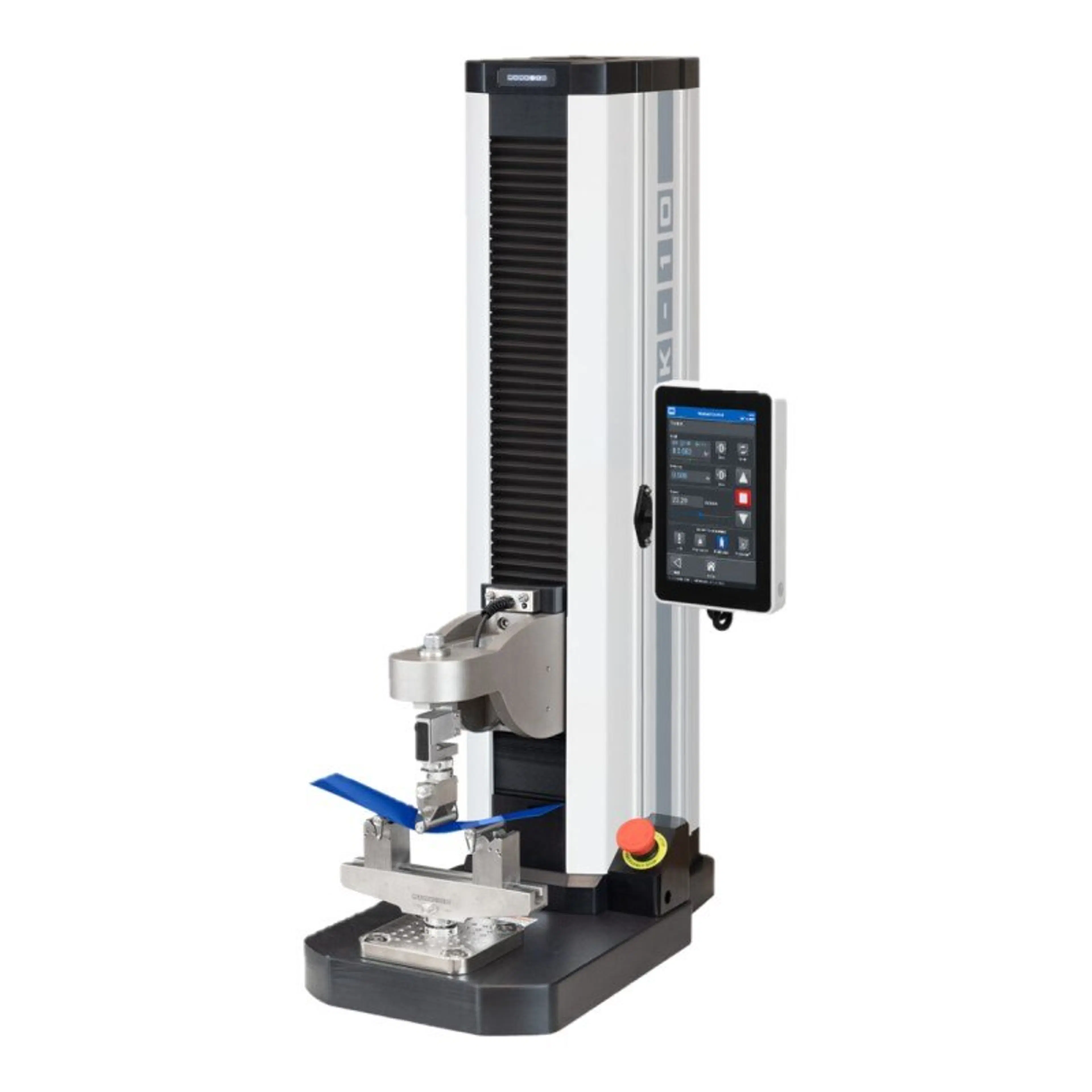 F1505S-EM | Test frame with EasyMESUR control panel, vertical, short, 1,500 lbF / 6.7 kN