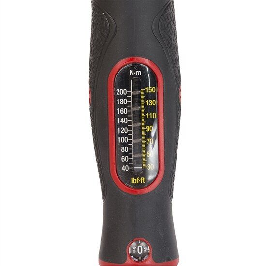 13724 | 1/2 in. Square 200 Nm Adjustable Torque Wrench, 150 ft lbs image 1