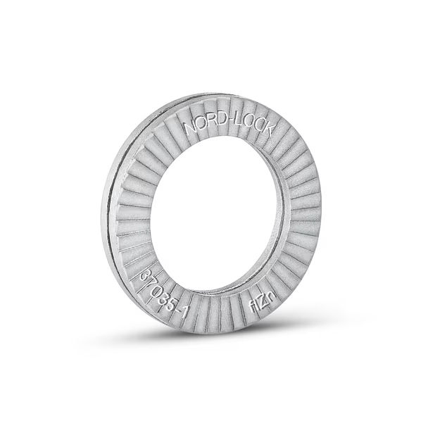 2891 | NL80DP | Wedge Locking Washers, Carbon Steel, 3-1/8'', M80, 1 pair image 1