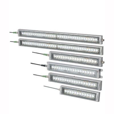 CLK3CL-24AG-CD | LED Bar light, Aluminum, 300mm, Daylight white, Tempered glass, Daisy chain, M12 connector; IP66G, IP67G, IP69K image 1