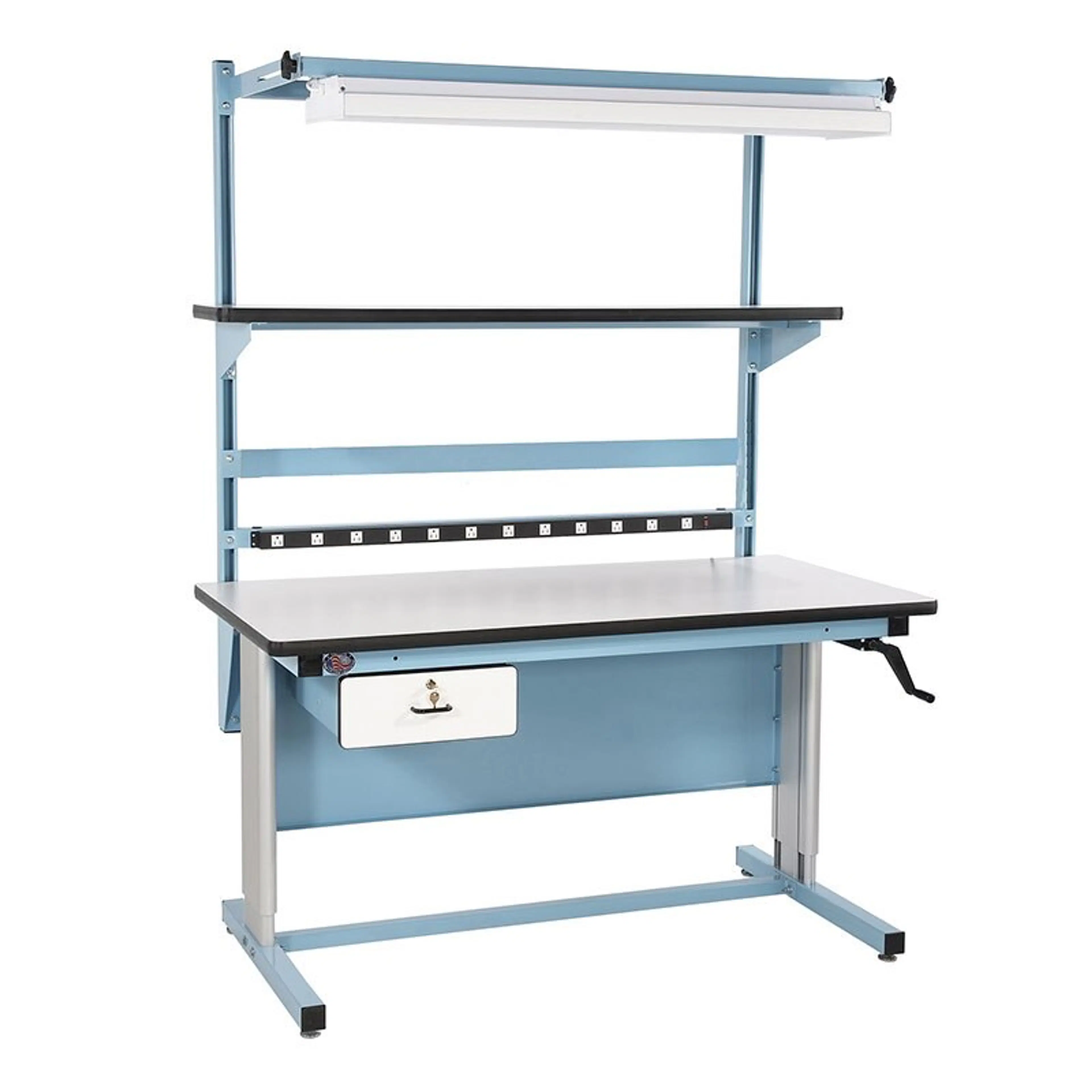 BIB15 | 60 x 30 in. Adjustable Plastic Laminate Bench