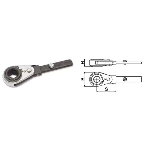 4027 5004 21 | Drive BWR 100 Hexagon ratchet image 1