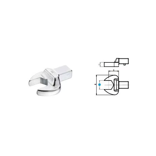 4027 5011 07 | Drive 9x12 Open End 14mm image 1
