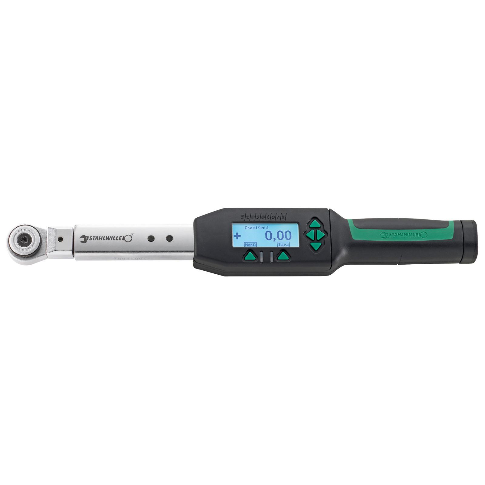 713R/6 | Angle Electronic Torque Wrench, 3/8'' square, 9 x 12mm insert, 3–60 Nm image 1