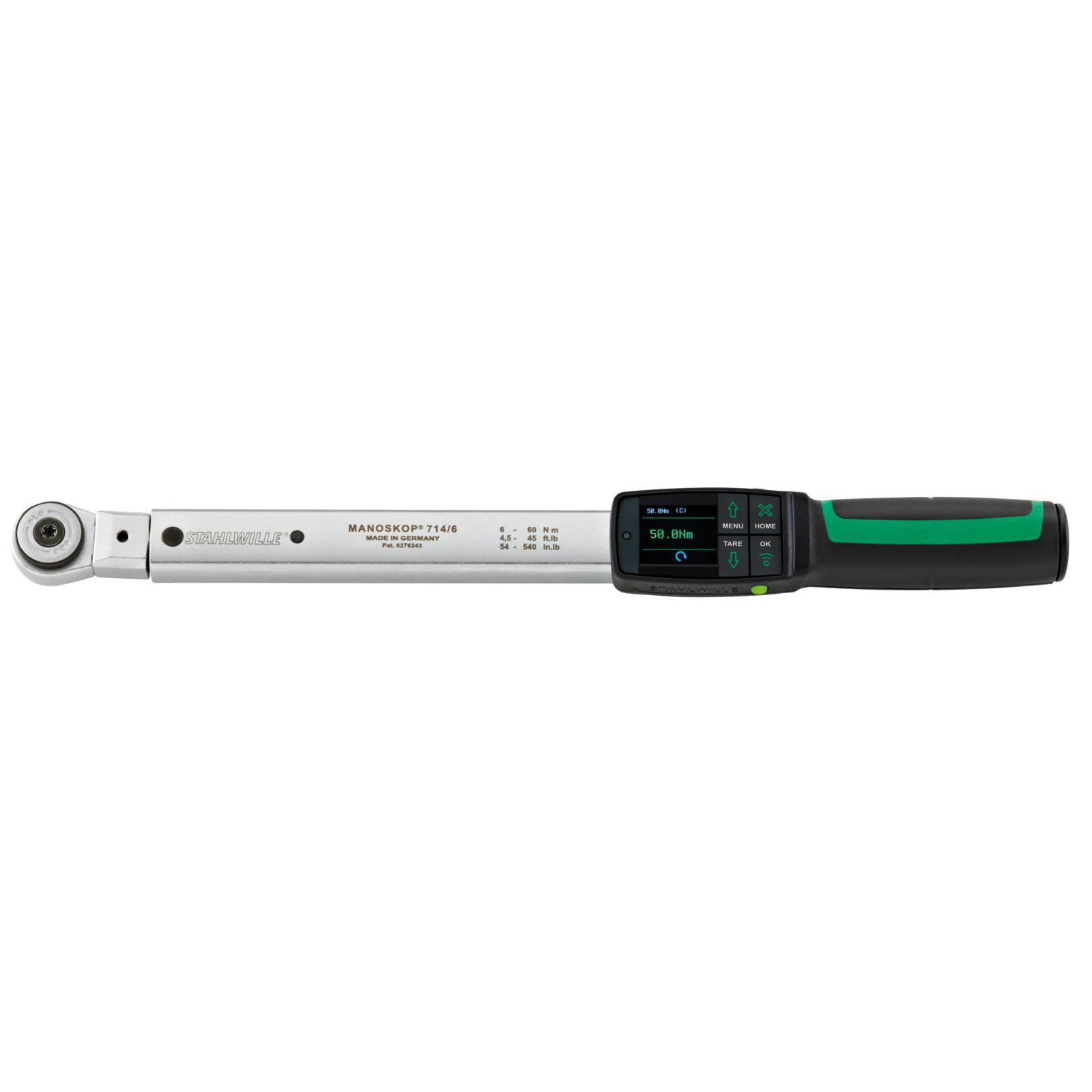 714R/40 | Angle Electronic Torque Wrench, 3/4'' square, 14 x 18mm insert, 40–400 Nm image 1