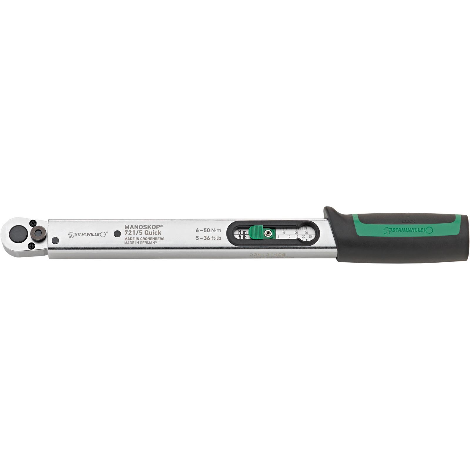 721 5 quick | Click-Type Torque Wrench,1/2'' square,6–50Nm image 1