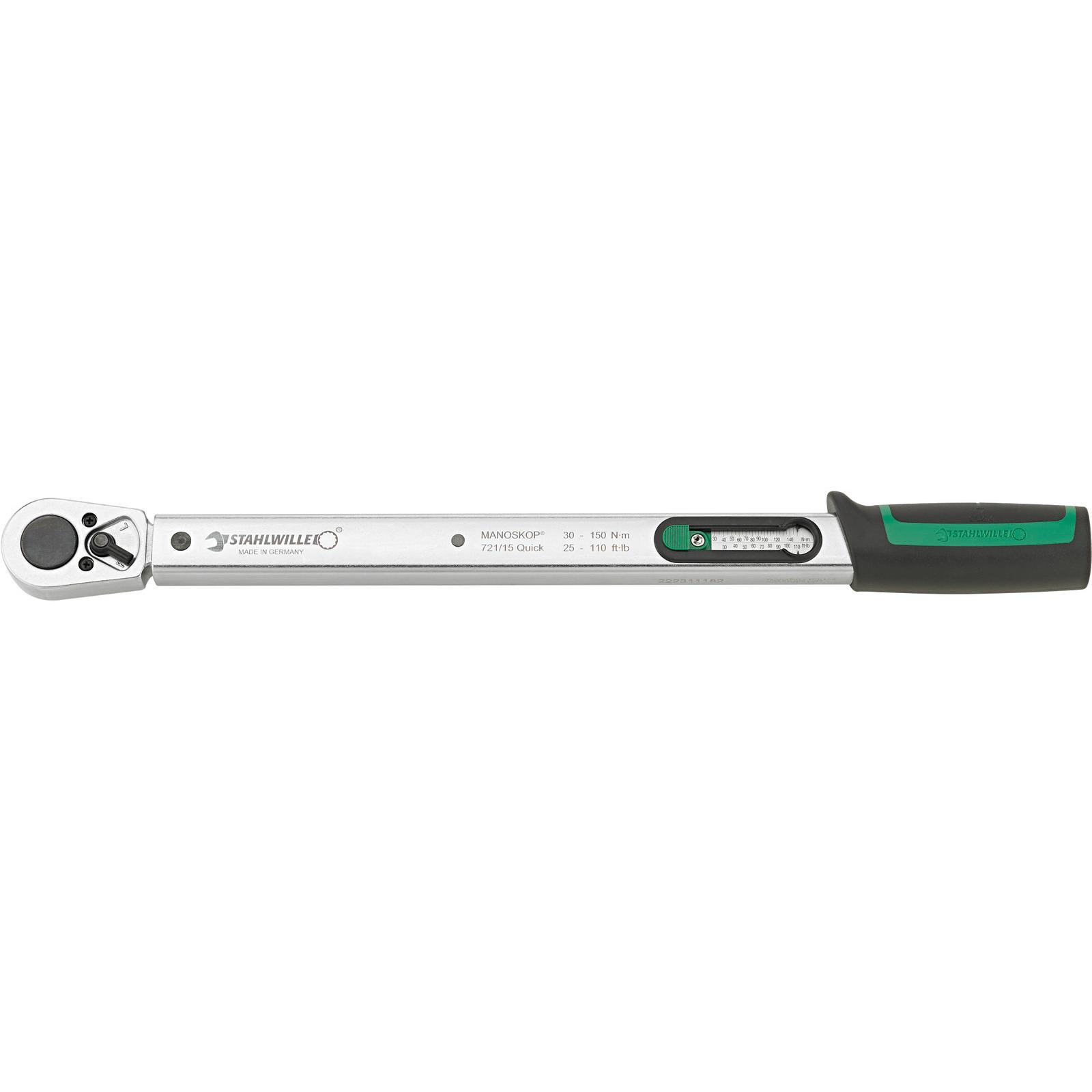 Stahlwille MANOSKOP 721 Quick Ratchet Torque Wrenches image 1