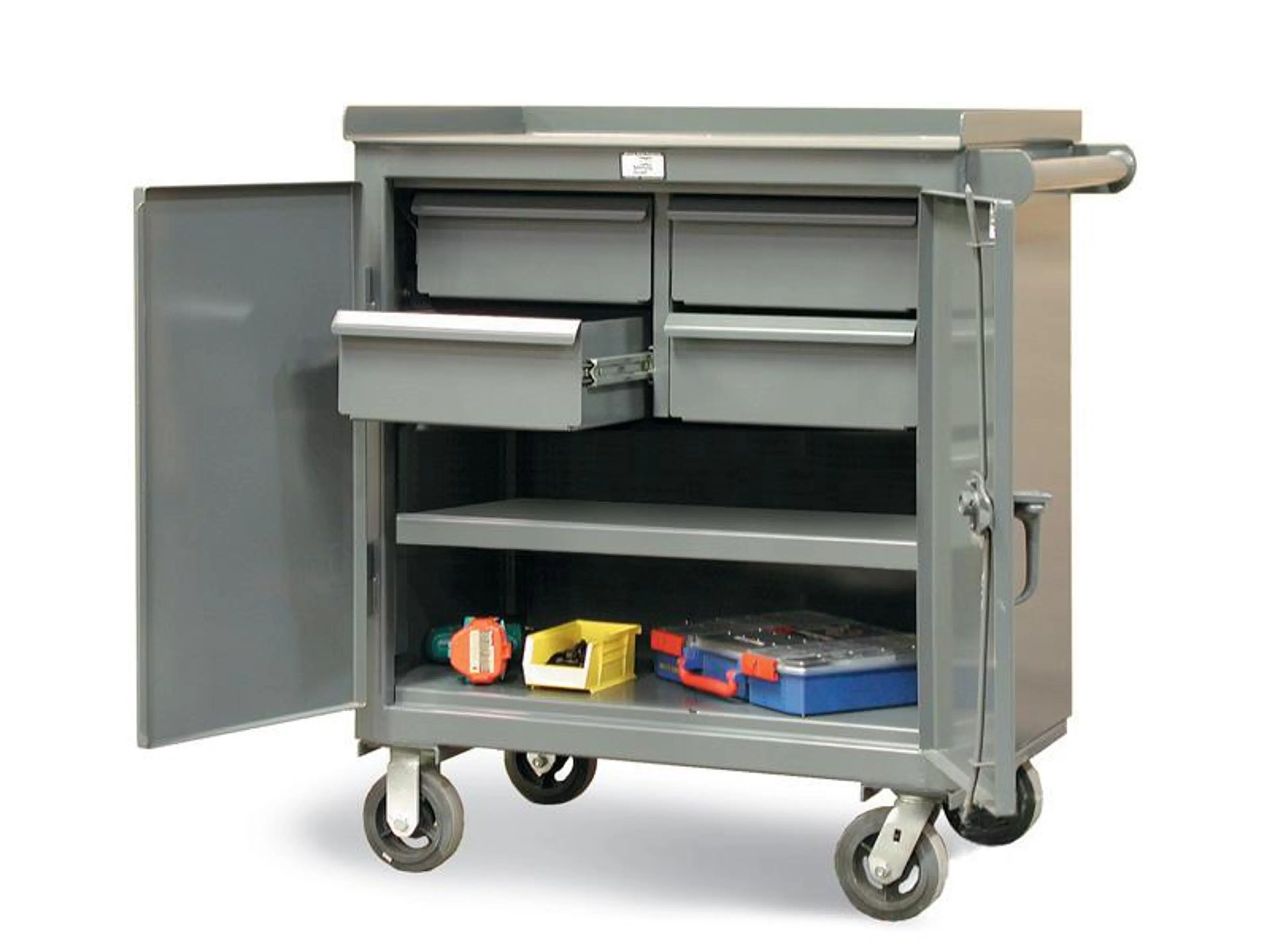 3-TC-241-4/5DB | Tool Cart with 4 drawers, 1900 lb capacity, 36 x 24 x 36 in.
