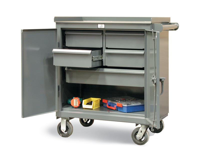 3-TC-240-4/5-1DB | 5 drawer Tool Cart, 2000 lb capacity, 36 x 24 x 36 in. image 1