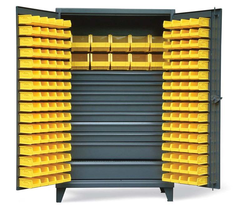 BS-15400 | Bin cabinet, 9 drawers, 48'' x 24'' x 78'', 5480 lb cap image 1