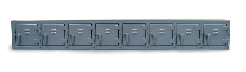 81.4-8D-180 | Industrial wall locker, 114'' x 18'' x 15'' image 1