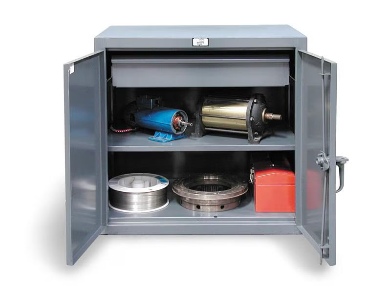 33-241-1DB | Industrial countertop cabinet w/ drawer, 36'' x 24'' x 36'', 4200 lb cap image 1