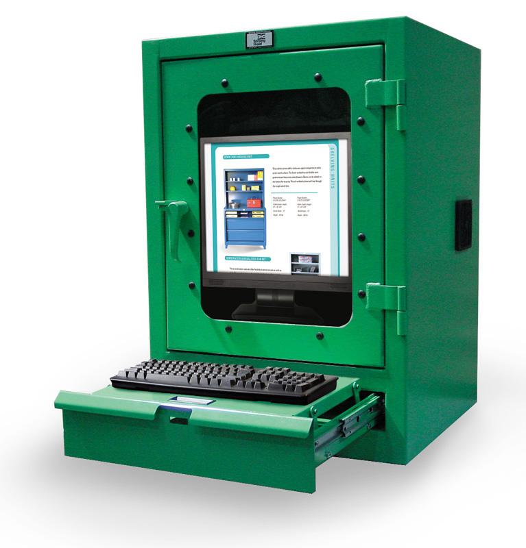 23-CC-240-RK | Desktop Computer Cabinet, 400 lb. capacity image 1