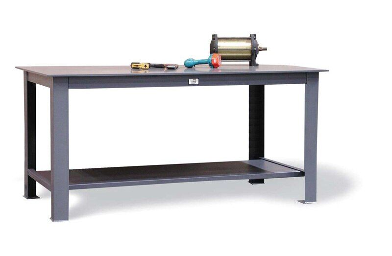 ST-14464 | Extra Heavy Duty Table with Half Inch Plate Top, 16000 lb. capacity image 1