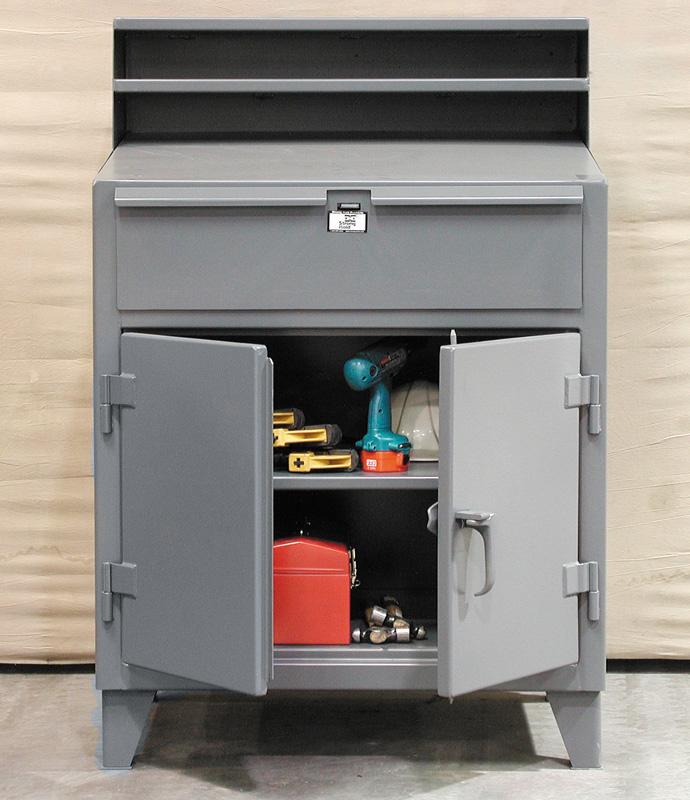 34-SD-TD-281 | 1 drawer Shop Desk, 1900 lb capacity, 36 x 28 x 42 in. image 1