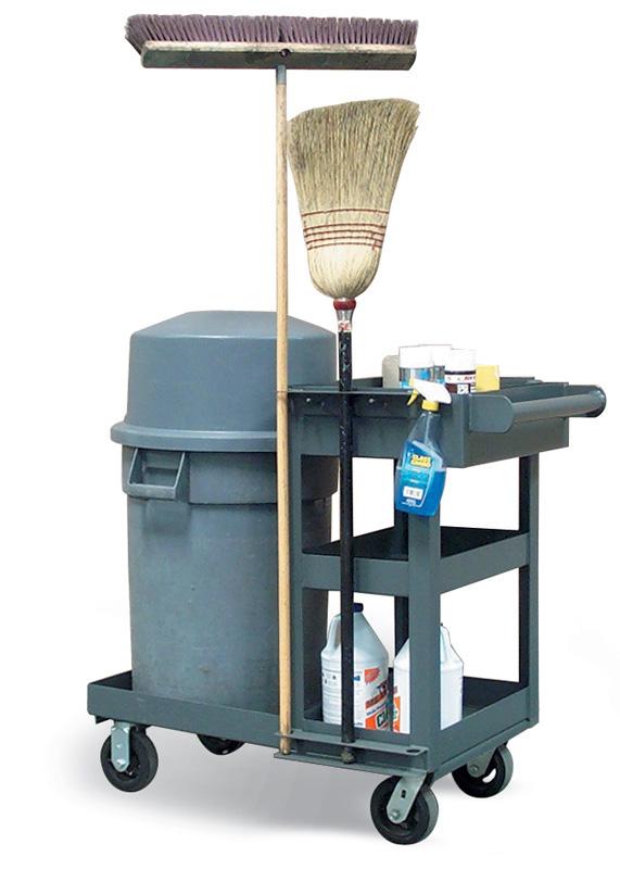 3-JC-221 | Janitorial tool caddy, 36'' x 22'' x 39'', 2000 lb cap image 1