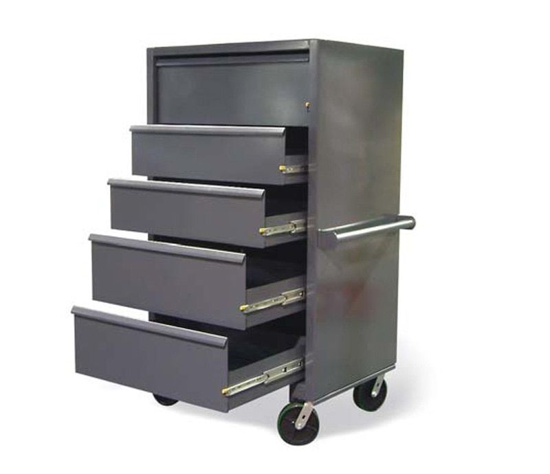 DC-15322 | Mobile Drawer Cabinet with Lock-In and Lock-Out Slides, 400 lb. capacity image 1