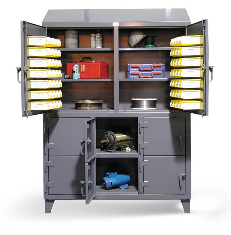 56-8D/54B-214-SL | Multi-User Construction Cabinet, 60 x 21 x 72 in. image 1
