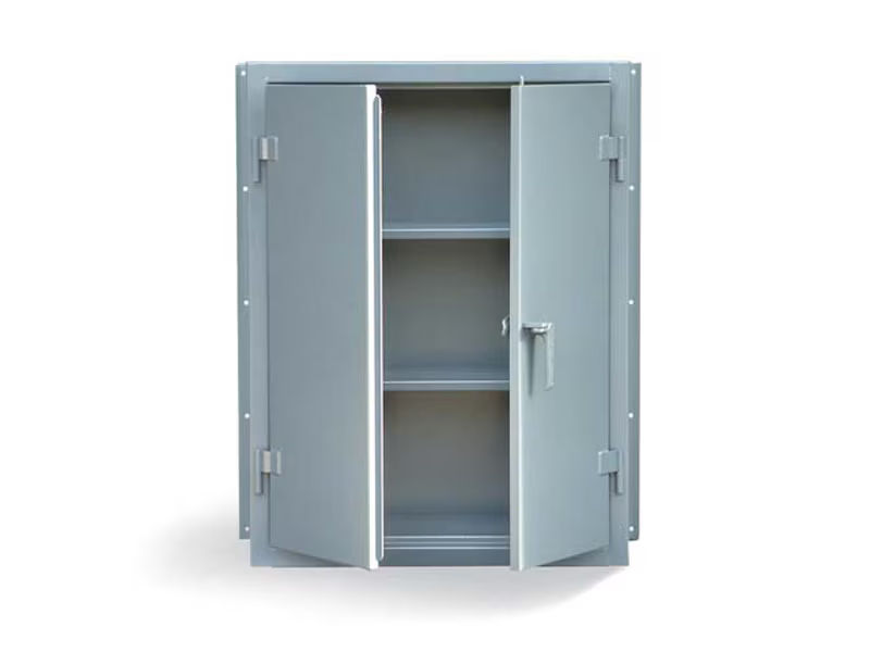 34-WM-142 | Industrial wall-mounted Cabinet, 2 shelves, 36'' x 14'' x 48'' image 1