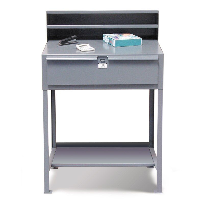 34-SD-AF-TD-280 | 1 drawer Shipping and Receiving desk, 400 lb capacity, 36 x 28 x 42 in. image 1