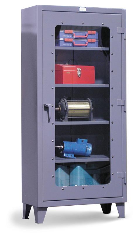 LD-15293 | Slim line clear view cabinet, 36'' x 16'' x 78'' image 1