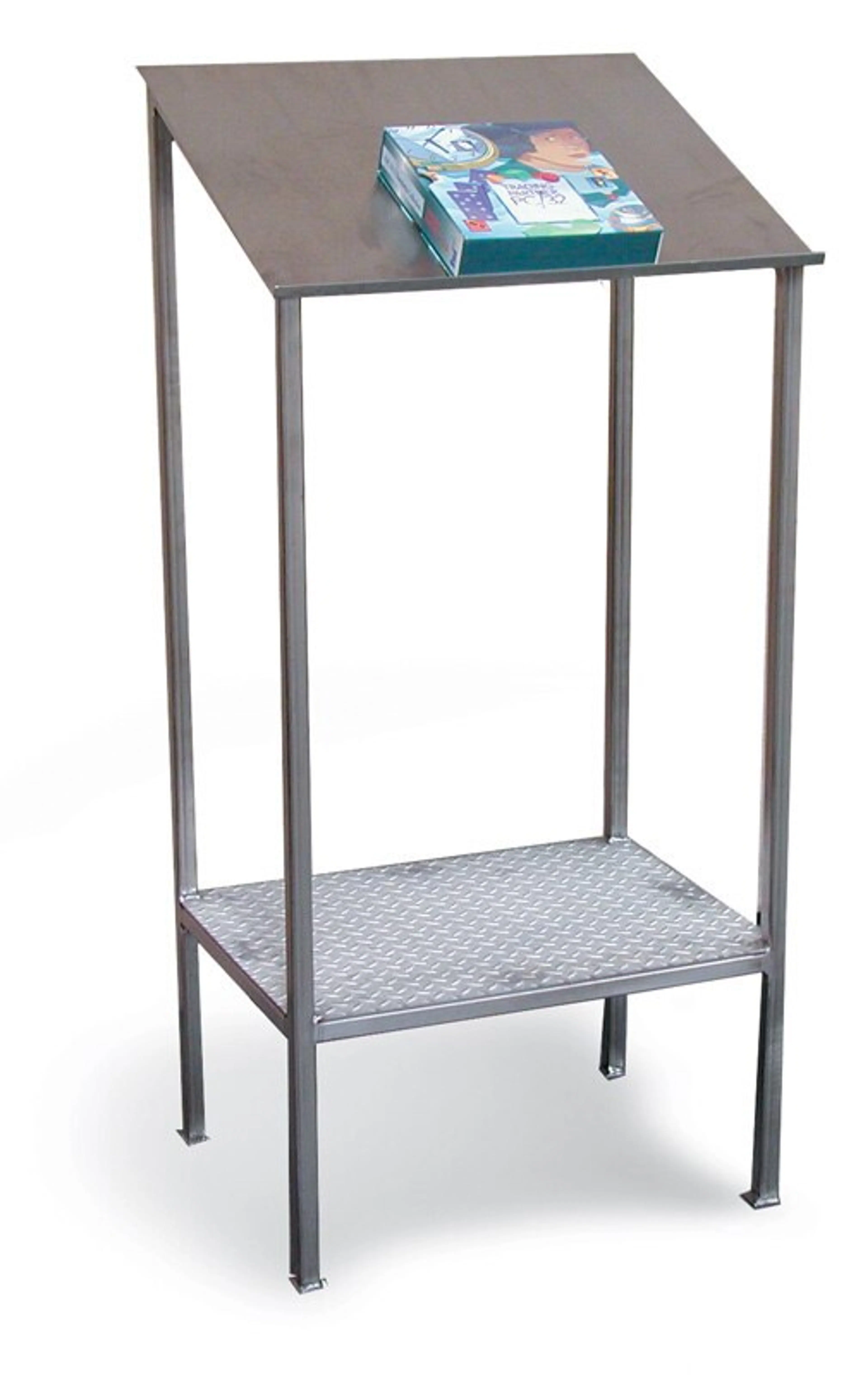24.4-SD-WT-180-SS | Stainless Steel Writing Table, 24 x 18 x 52 in.