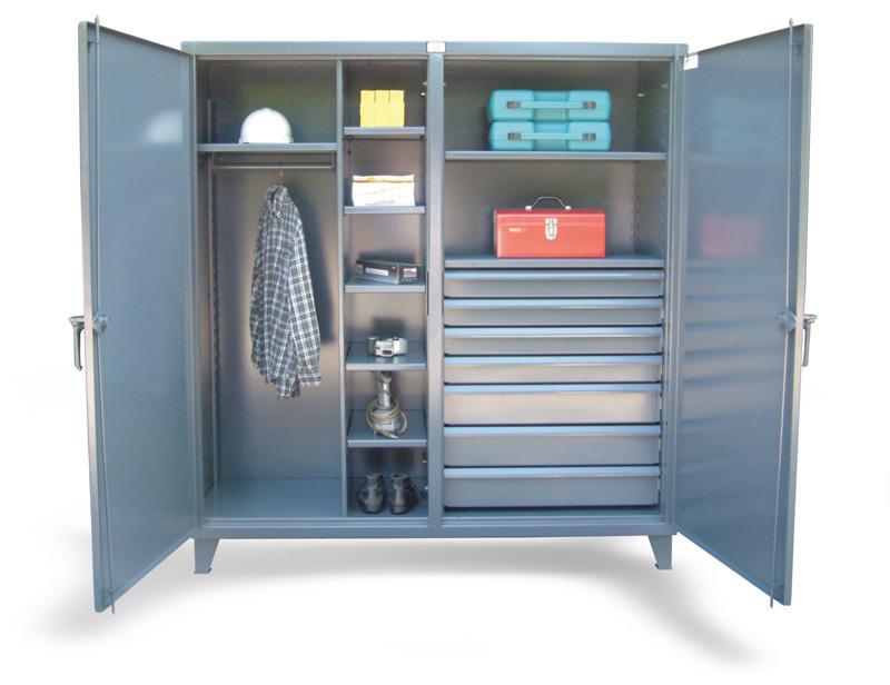 DS-15287 | Double-shift uniform cabinet, 72'' x 24'' x 78'' image 1