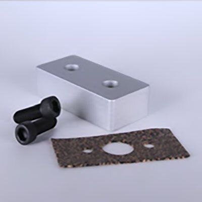 655257 | 1 x 2 in. Blank Pressure Manifold Plate-End image 1