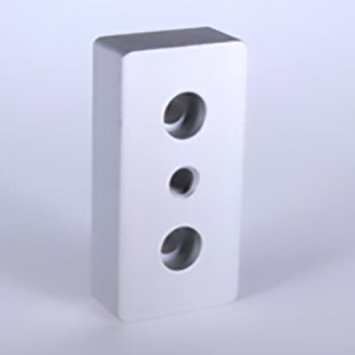 655264 | 1.5 x 3 in. Base Plate-3/4-10 Tap Center image 1