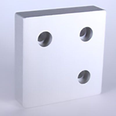 655664 | 2 x 2 in. Base Plate Corner Tap Blank image 1