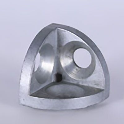 671230 | 3-Way Connection Angle, Die-cast Zinc, Profile 30, Slot 8 image 1