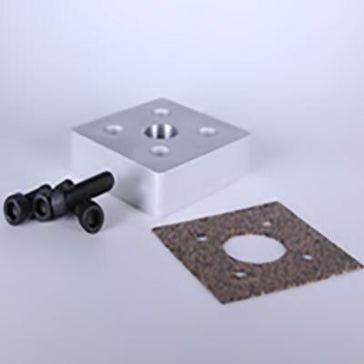655149 | 3 x 3 in. 1/2 in. NPT Pressure Manifold End Mount image 1