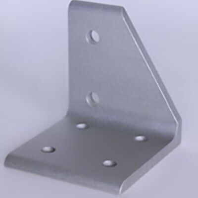 653143 | 15 S 6 Hole Left Hand Inside Corner Bracket image 1