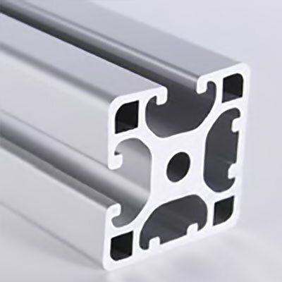 650052 | 40mm x 40mm Lite Bi Slot Adjacent T-Slotted Extrusion image 1