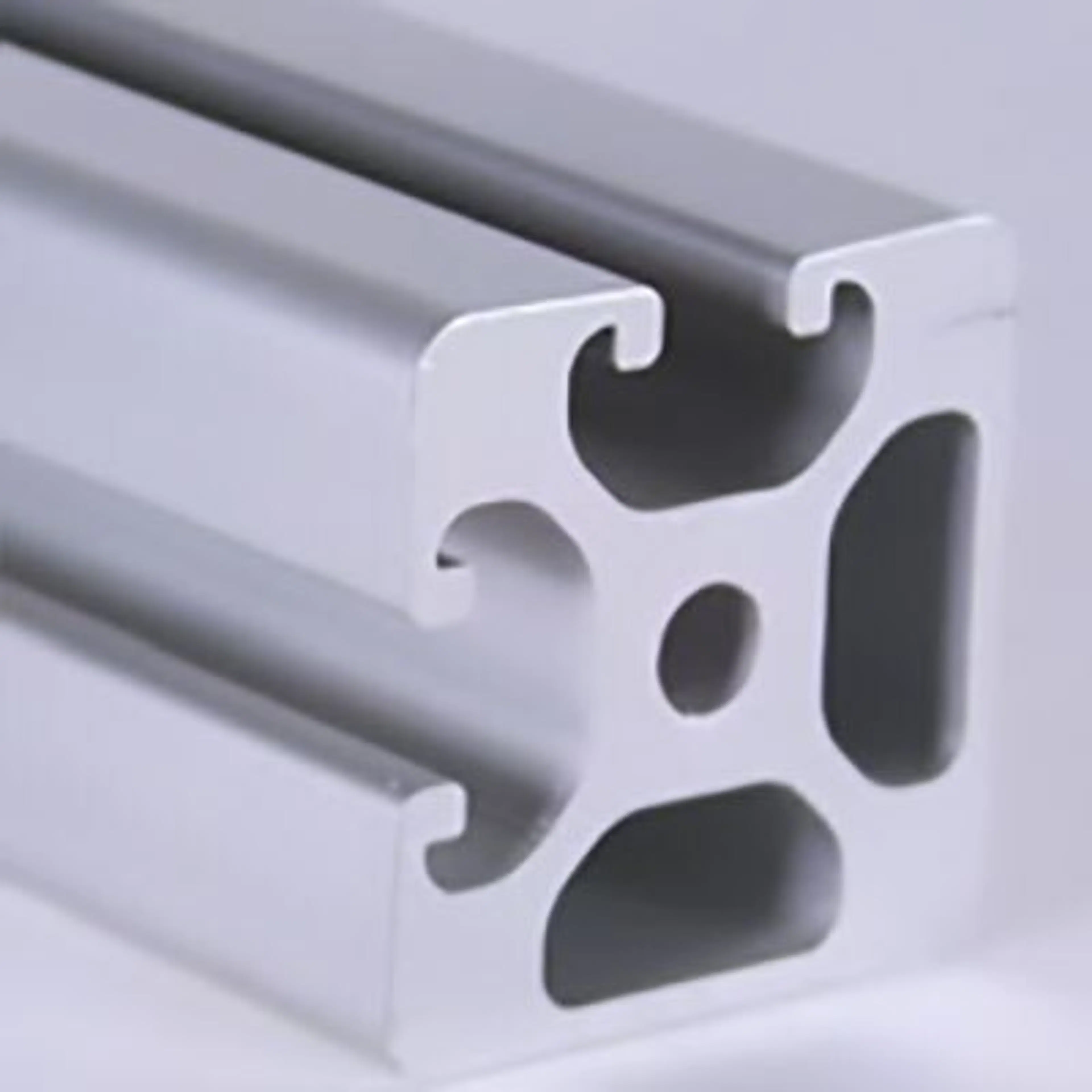 650055 | 40mm x 40mm Bi Adjacent T-Slotted Extrusion