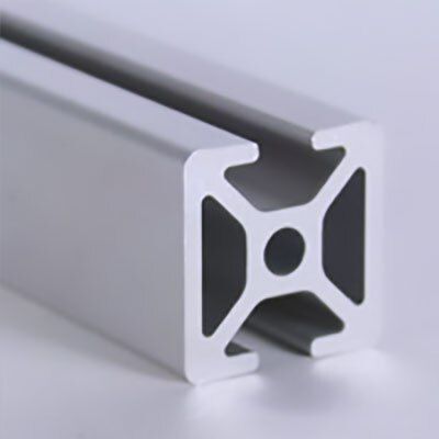 650062 | 1 in. x 1 in. Bi Slot Opposite T-Slotted Extrusion image 1