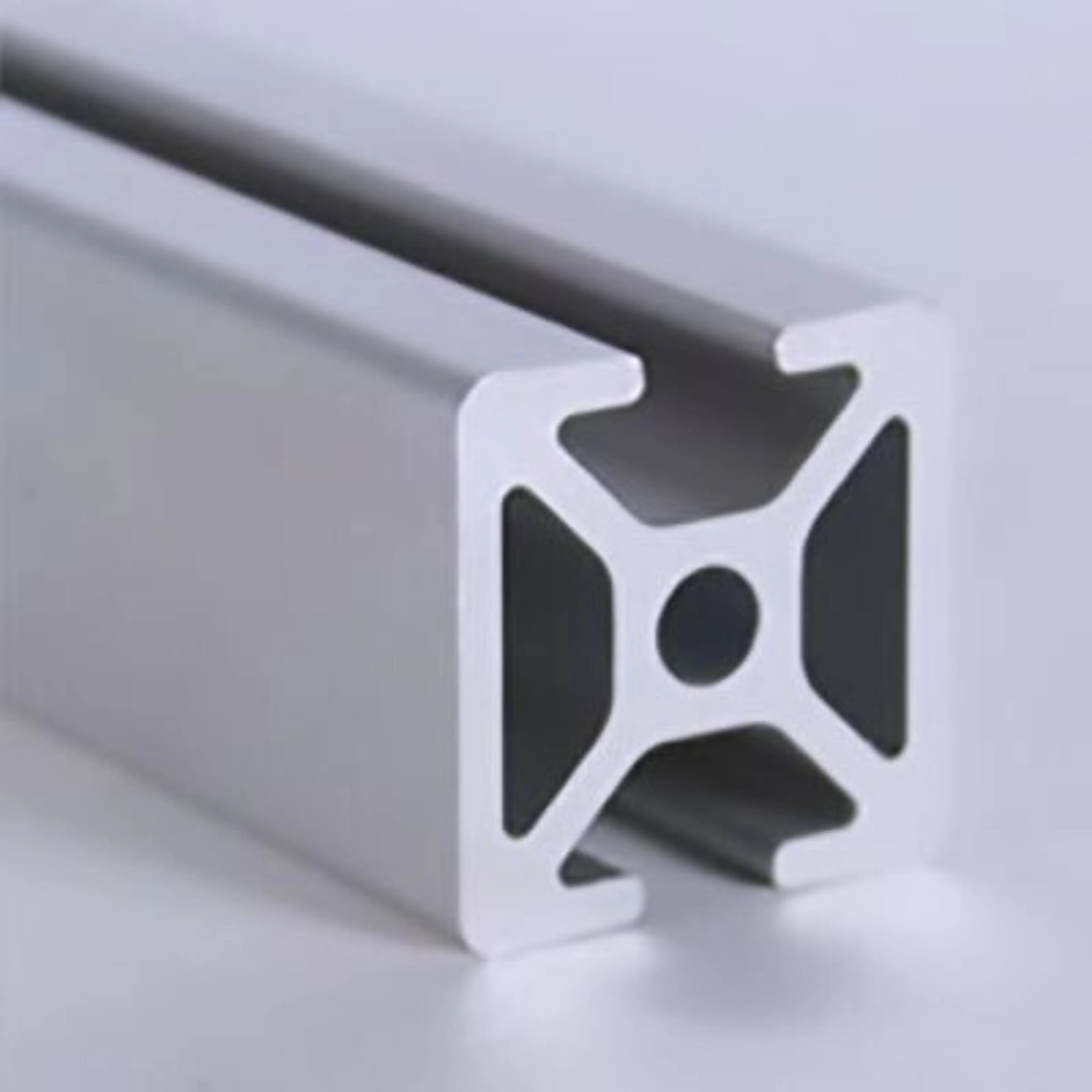 650062 | 1 in. x 1 in. Bi Slot Opposite T-Slotted Extrusion