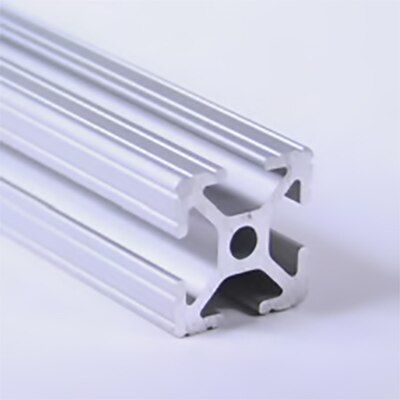 650070 | 1 in. x 1 in. Grooved T-Slotted Extrusion image 1