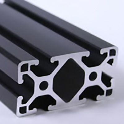 650109 | 1.5 in. x 3.0 in.L Black T-Slotted Aluminum image 1